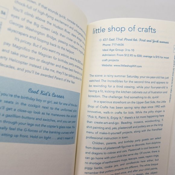 New York 50 Best Places to Take Children Allan Ishac 3rd Ed Paperback Travel NYC - Picture 13 of 13